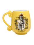 Harry Potter Hufflepuff Crest Oval Mug, , hi-res