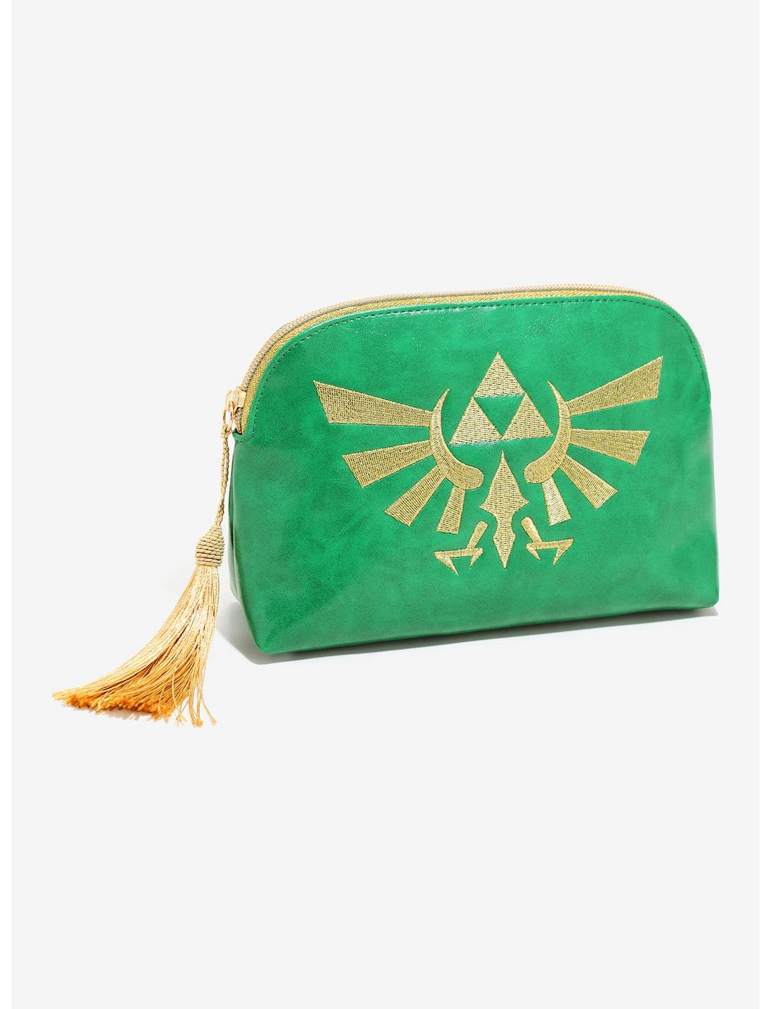 Nintendo The Legend Of Zelda Hyrule Makeup Bag -BoxLunch Exclusive, , hi-res