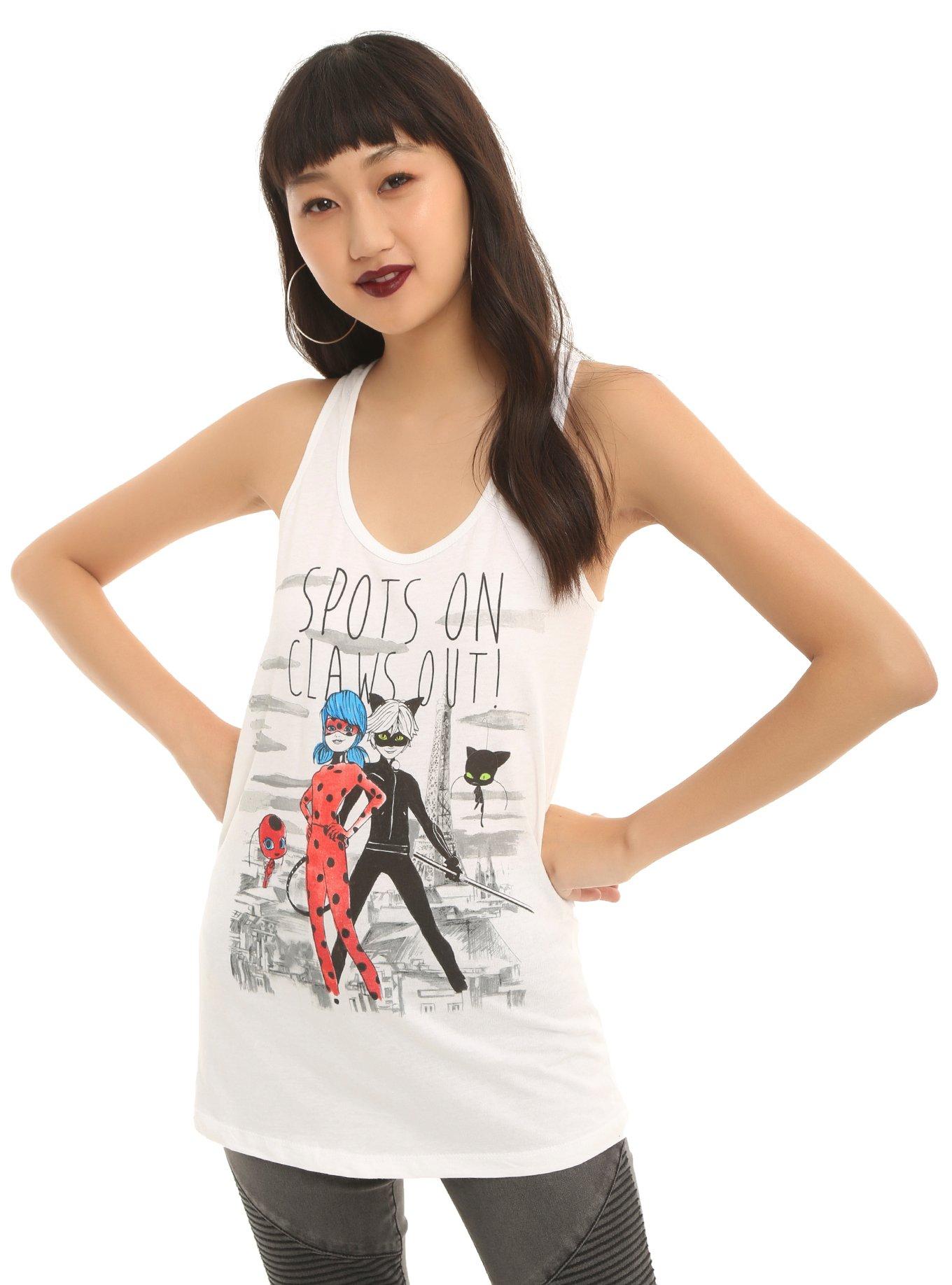 Miraculous ladybug clearance shirt hot topic