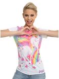 Lisa Frank Unicorn Sublimation Girls T-Shirt, MULTI, hi-res