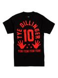 WWE Tye Dillinger Ten! T-Shirt, BLACK, hi-res