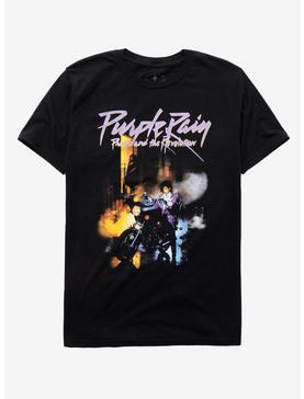 Prince Purple Rain T-Shirt, BLACK, hi-res
