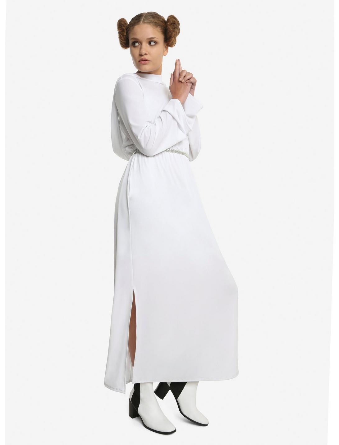 Star Wars Princess Leia Cosplay Dress, WHITE, hi-res
