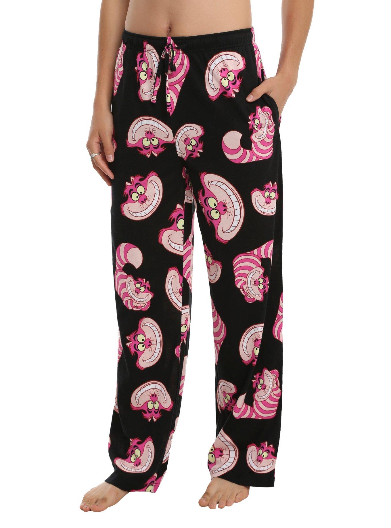 Disney Alice In Wonderland Cheshire Cat Print Guys Pajama Pants, MULTI, hi-res