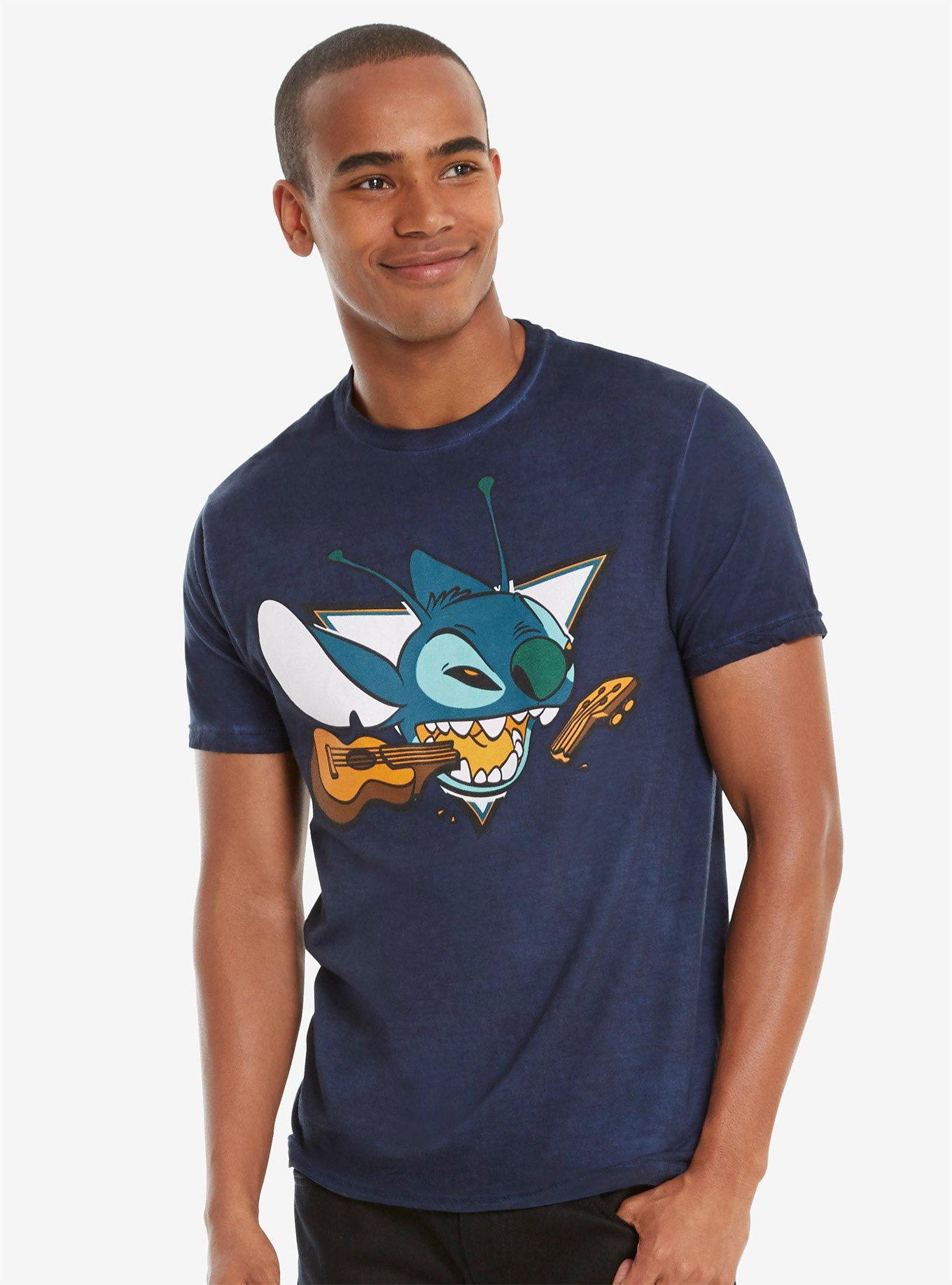 Disney Lilo & Stitch Bite T-Shirt, NAVY, hi-res