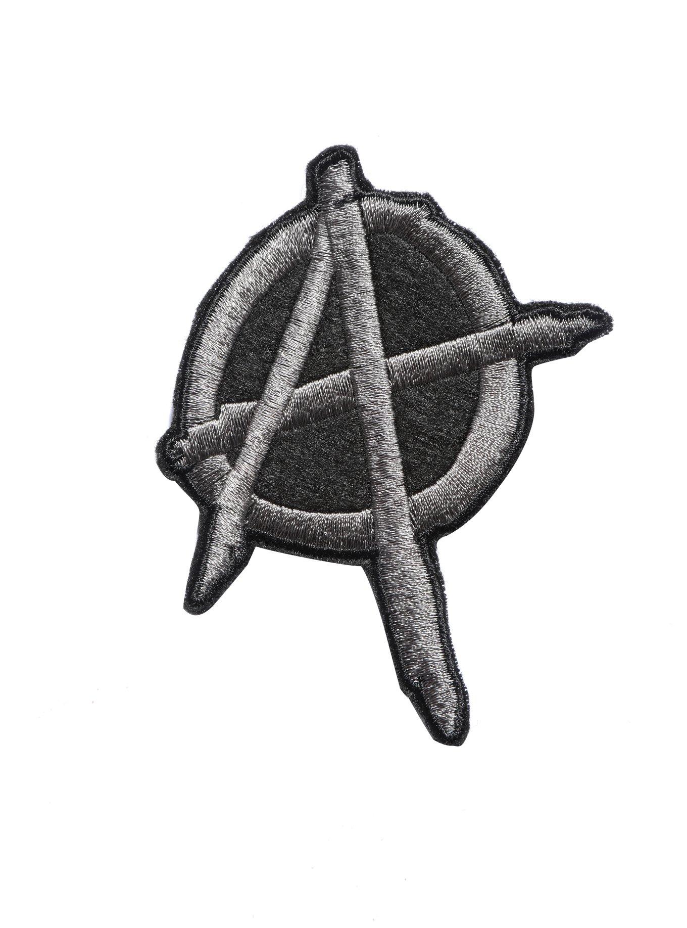 Anarchy Iron-On Patch, , hi-res