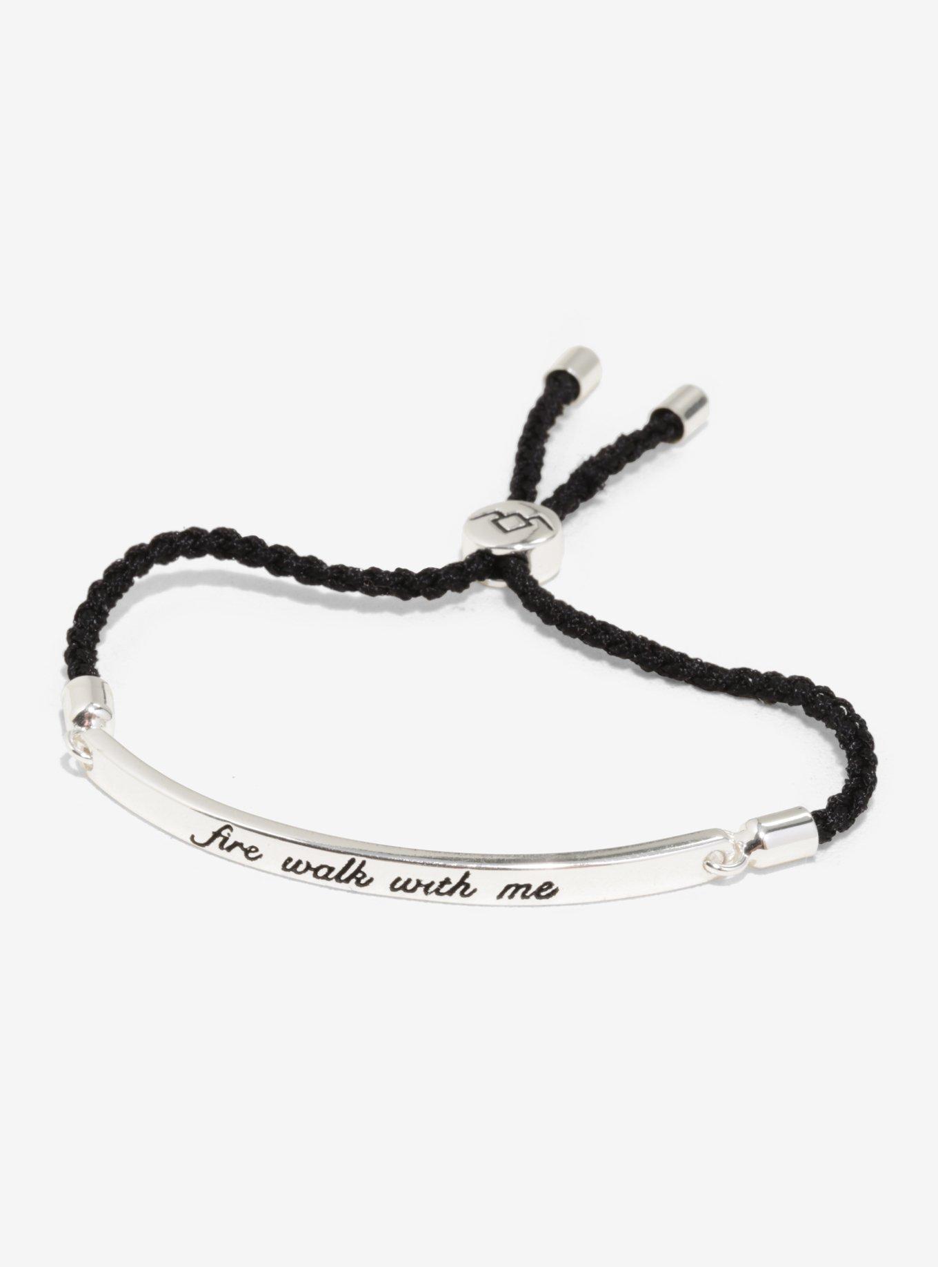 Twin Peaks Fire Walk With Me Cord Bracelet, , hi-res
