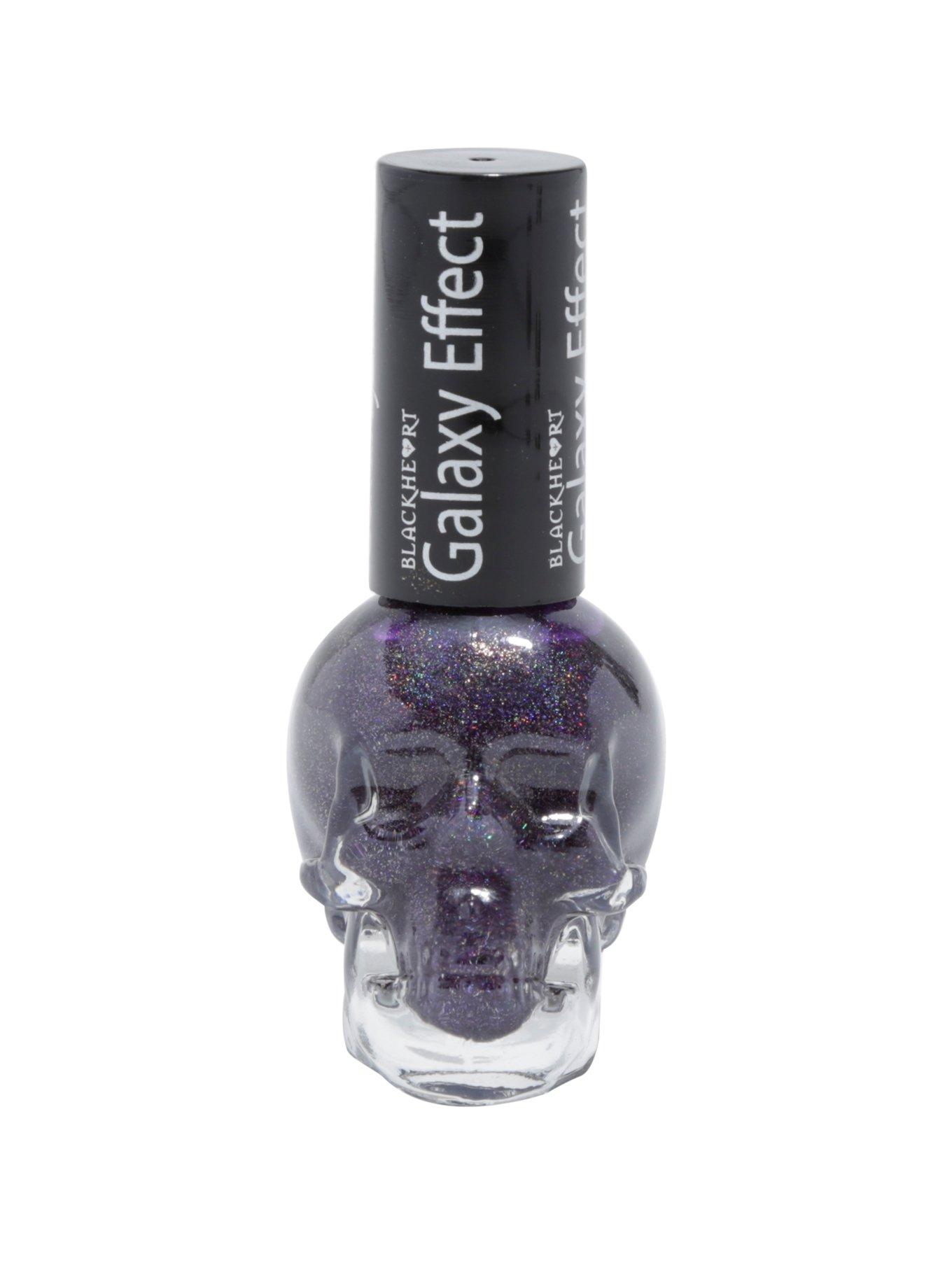 Disney Parks The Pirates League Black Glitter Nail Polish 