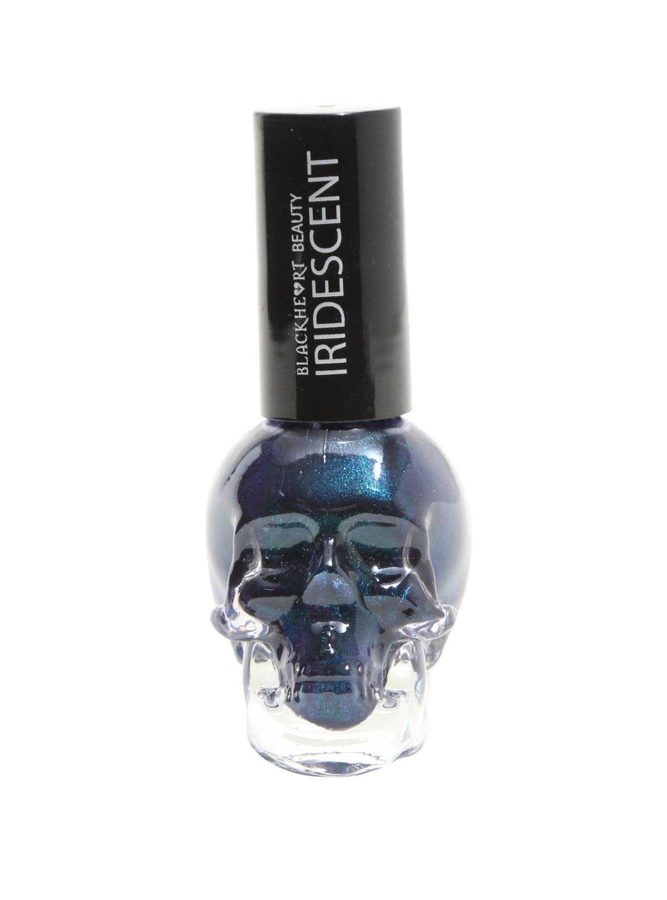 Blackheart Beauty Iridescent Peacock Nail Polish, , hi-res