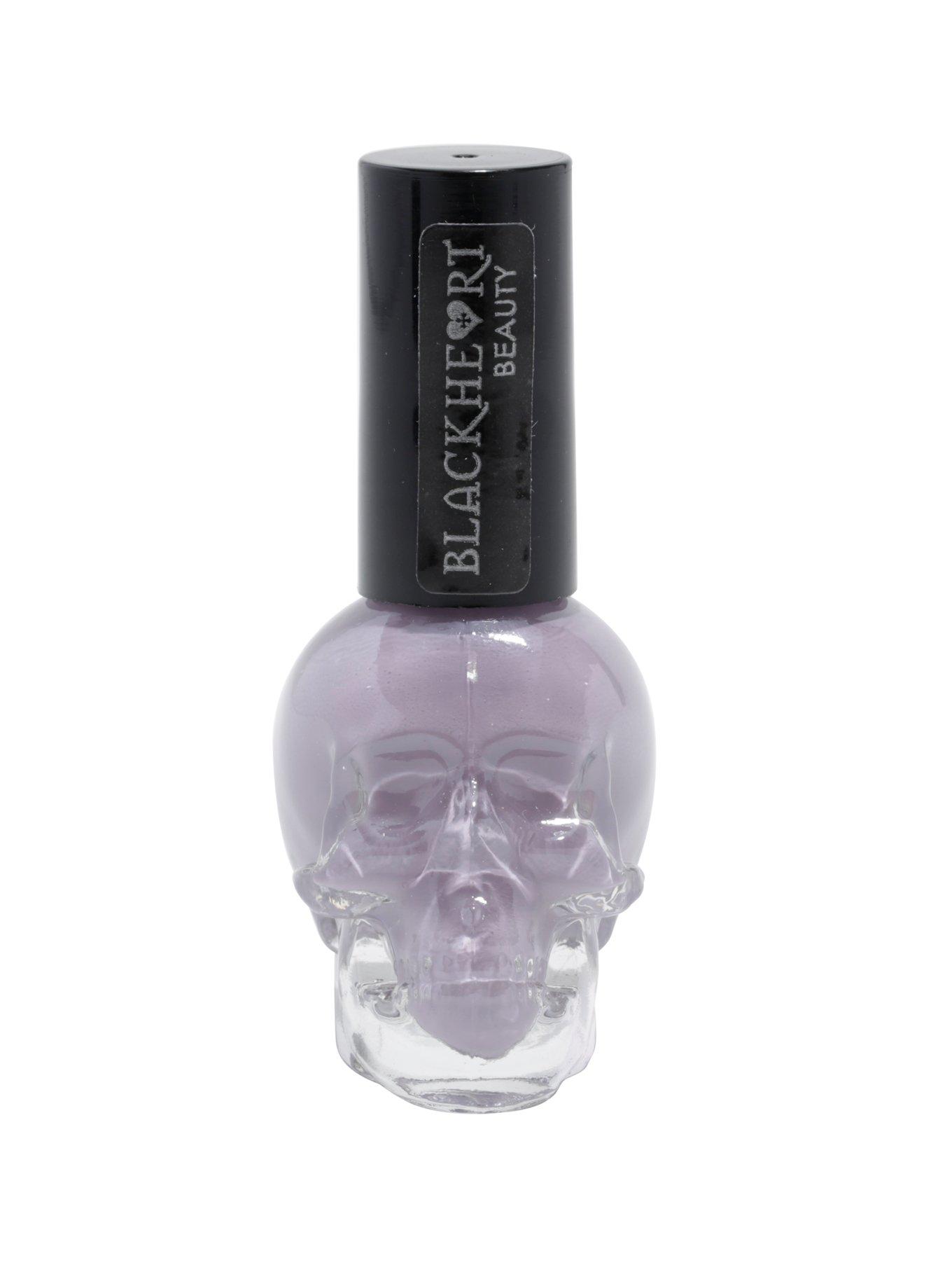 Blackheart Beauty Pastel Mauve Nail Polish, , hi-res