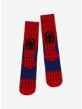 Marvel Spider-Man Spidey Logo Crew Socks, , hi-res