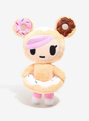 Tokidoki \'Donutella\' Plushie Bundle Tokidoki 3 Plushes , Donutella, Chocotella & Dolce 8 inches  main image 3