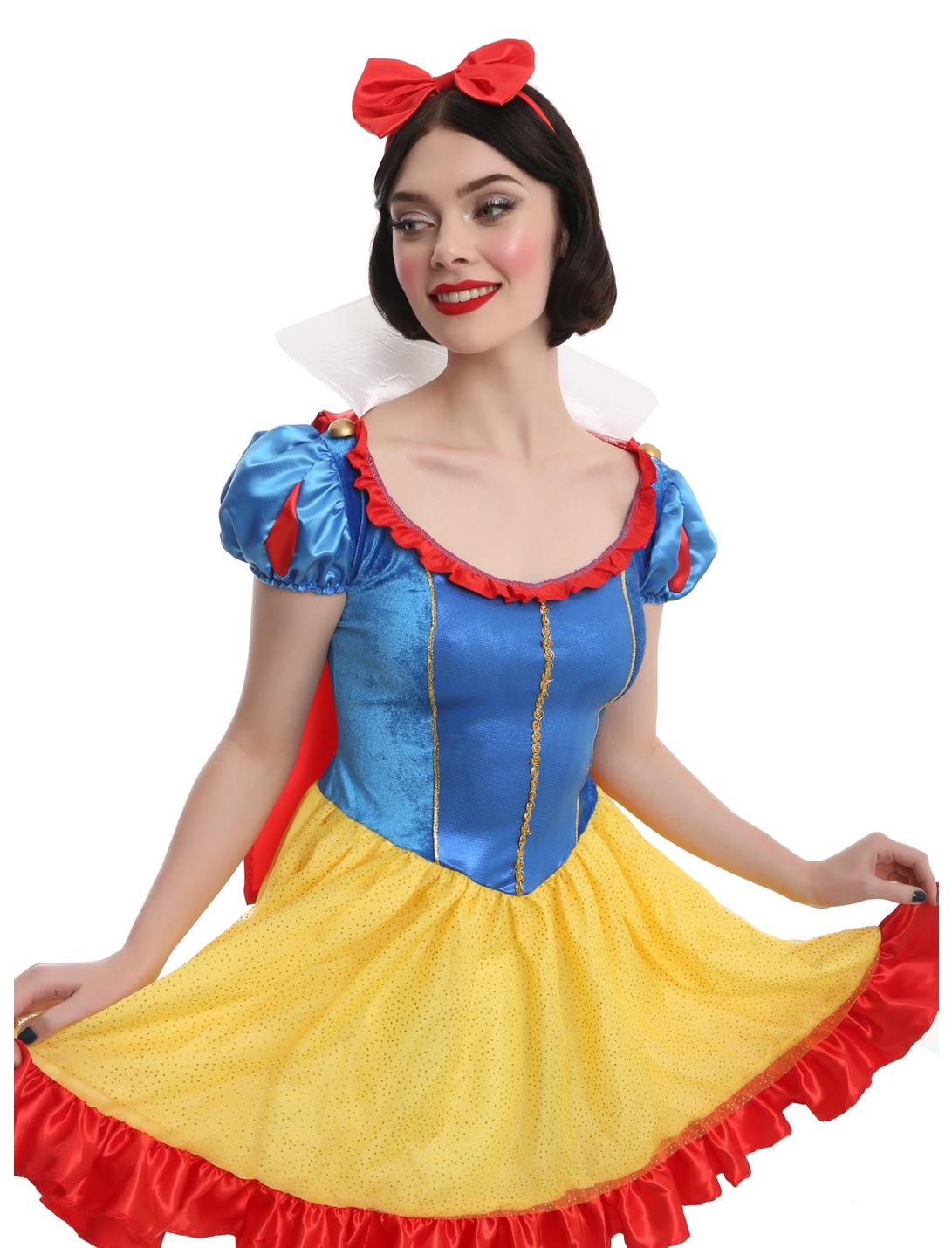Disney Princess Snow White Deluxe Costume, MULTI, hi-res