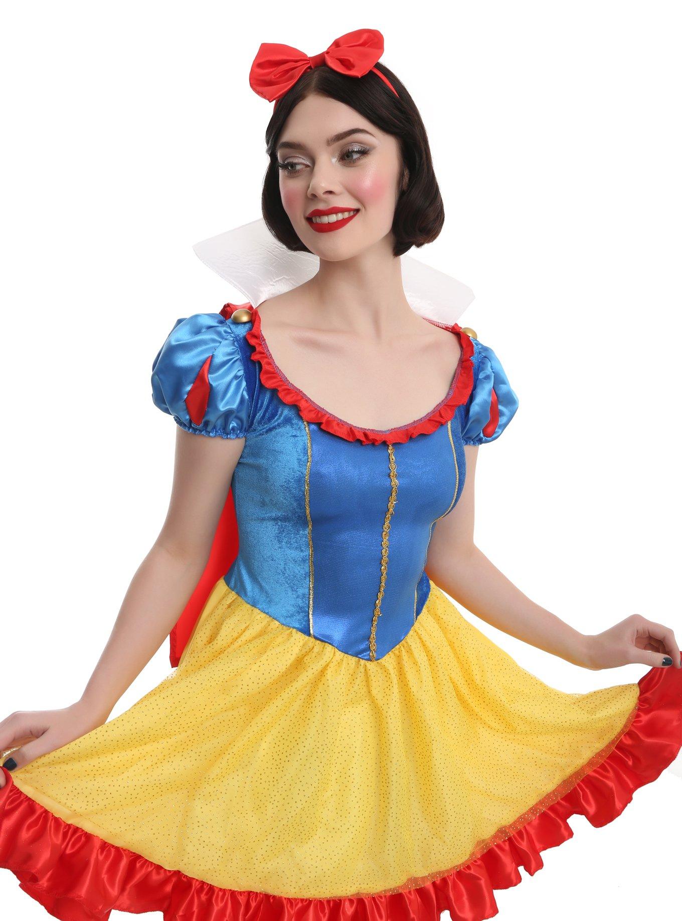 Disney Princess Snow White Deluxe Costume, MULTI, hi-res