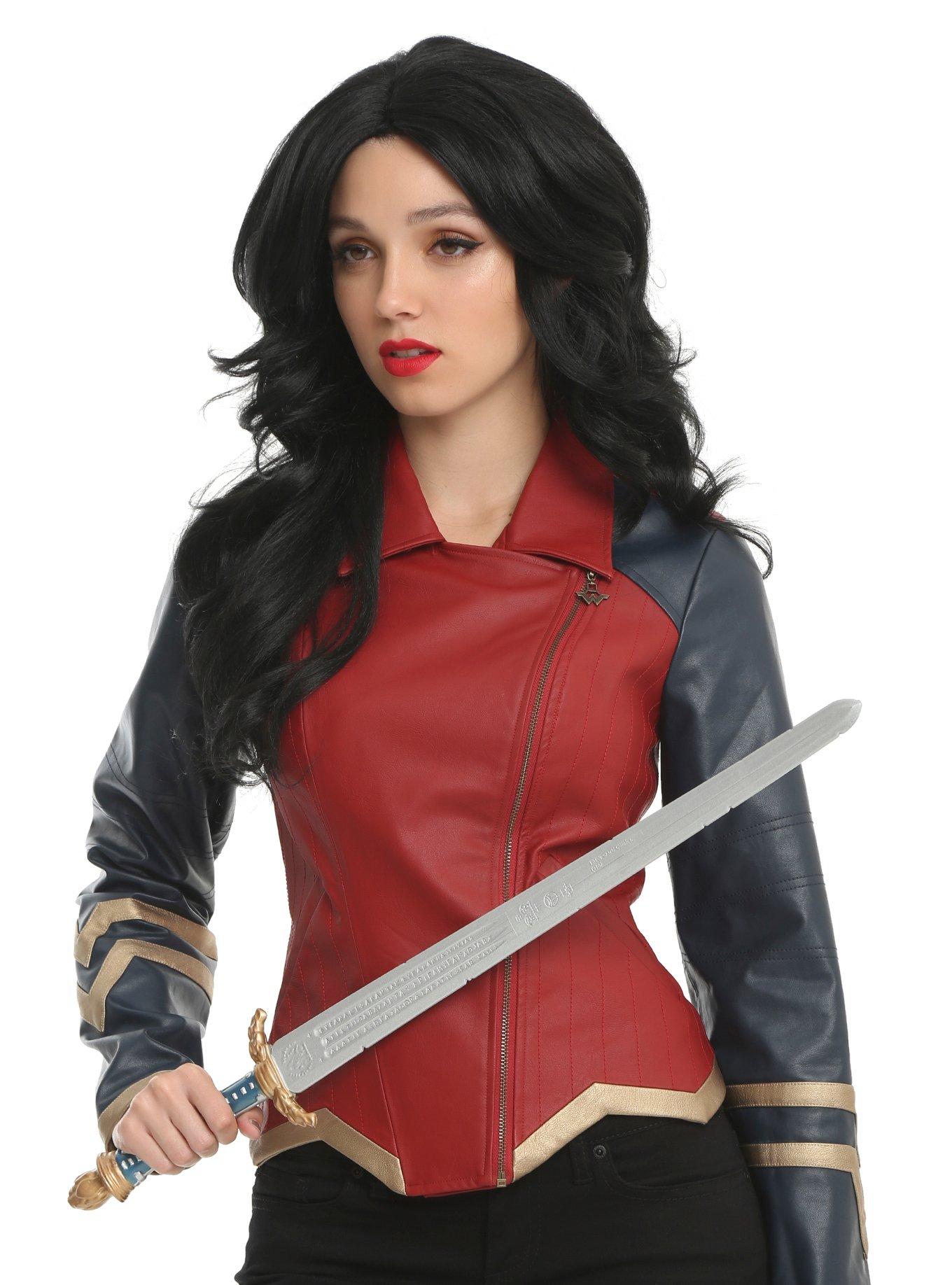 sword dress wonder woman fans are eager to replicate that stylish sword-in-dress look making it feel like youve just come from a fierce battle against your enemies Wonder Woman fans are hiding