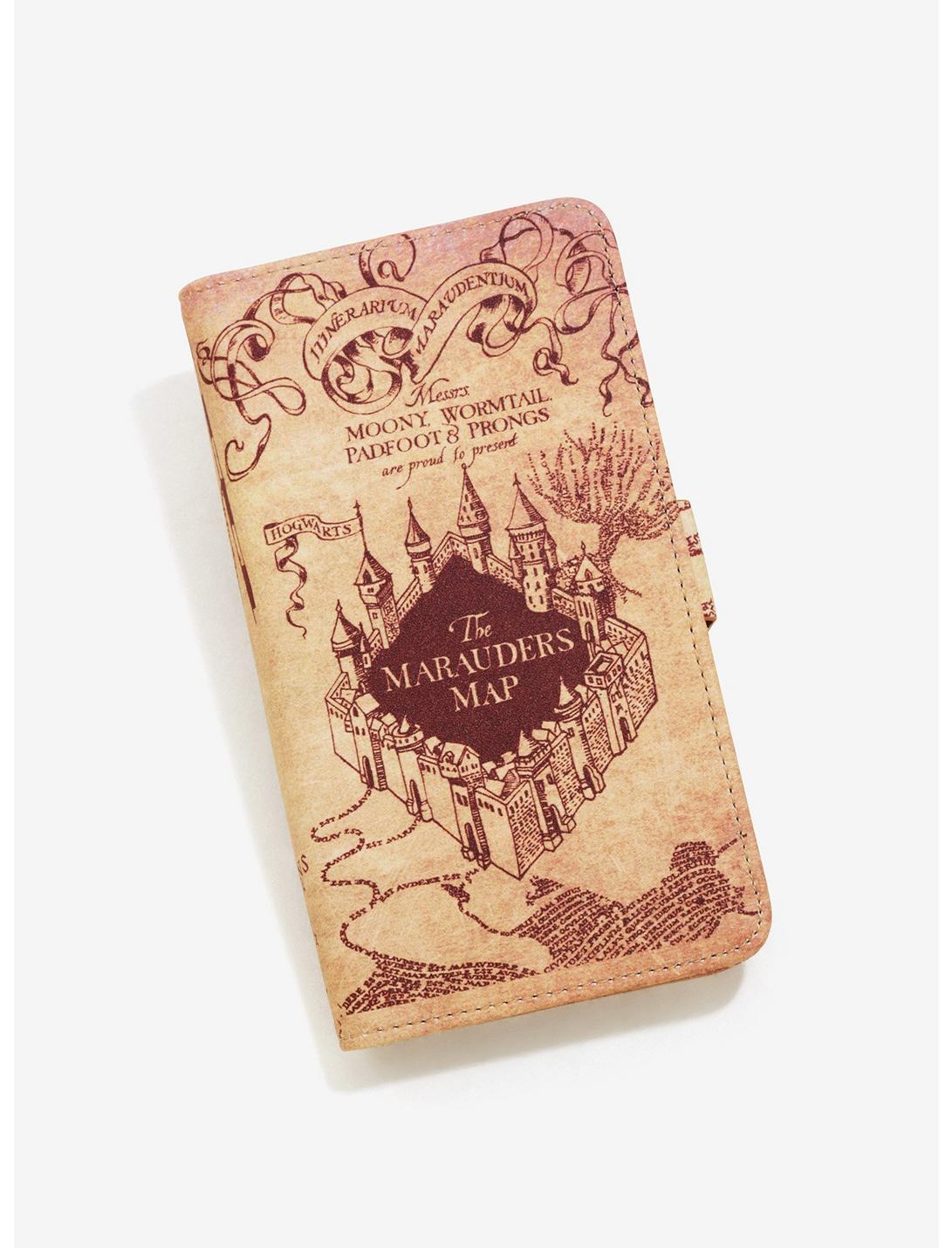 Harry Potter Marauder's Map Universal Phone Case Wallet, , hi-res
