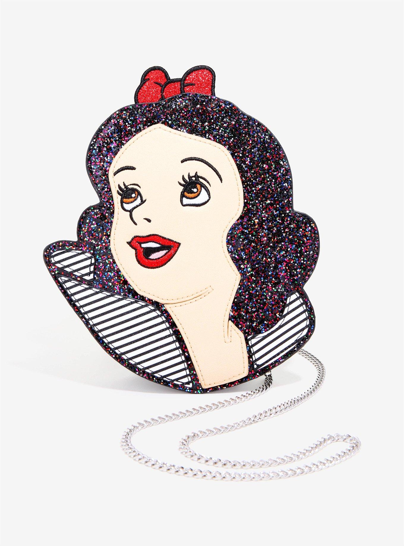 Danielle Nicole Disney Snow White And The Seven Dwarfs Snow White Die Cut Crossbody Bag, , hi-res