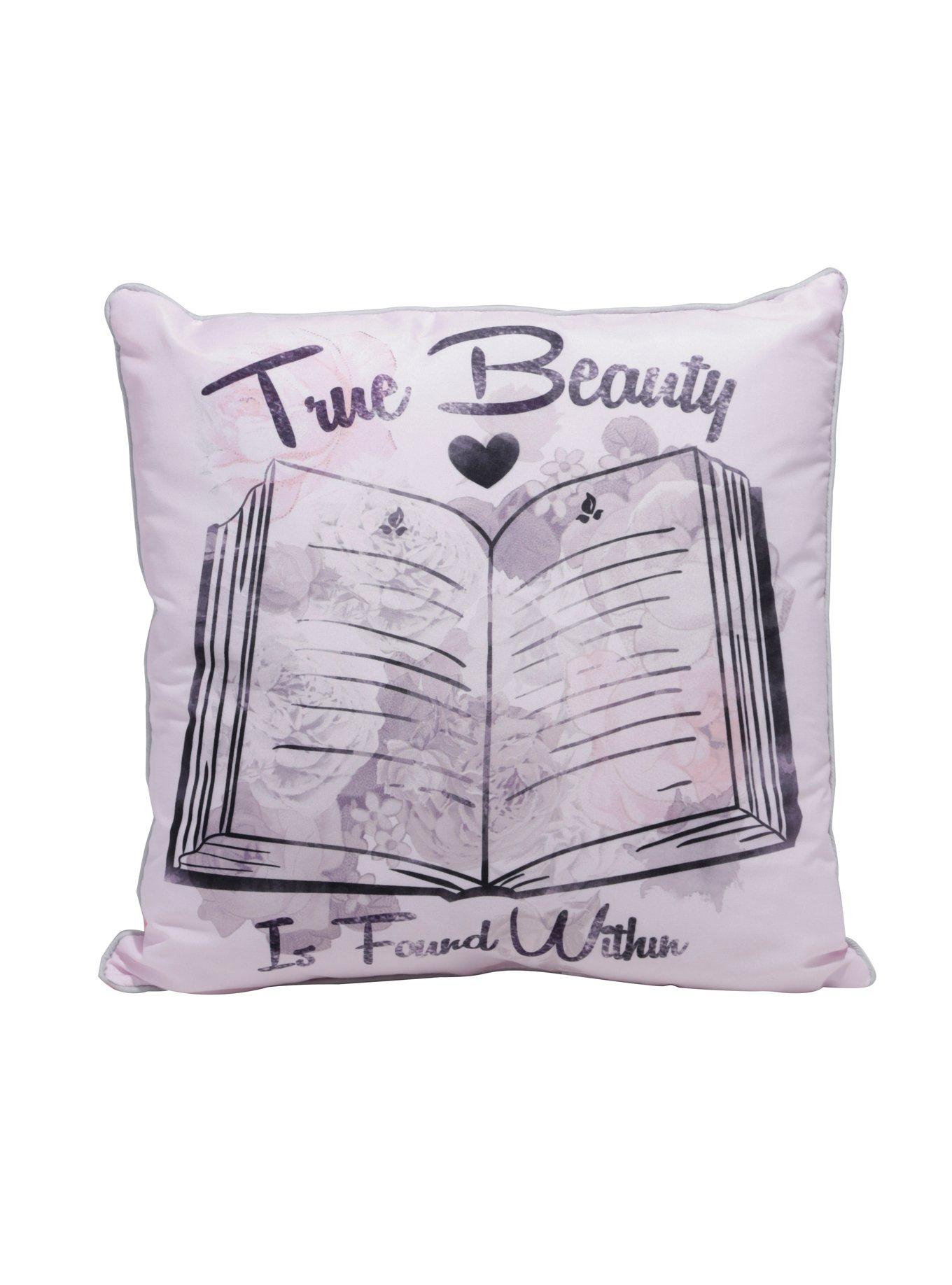 Disney Beauty And The Beast Book Pillow, , hi-res
