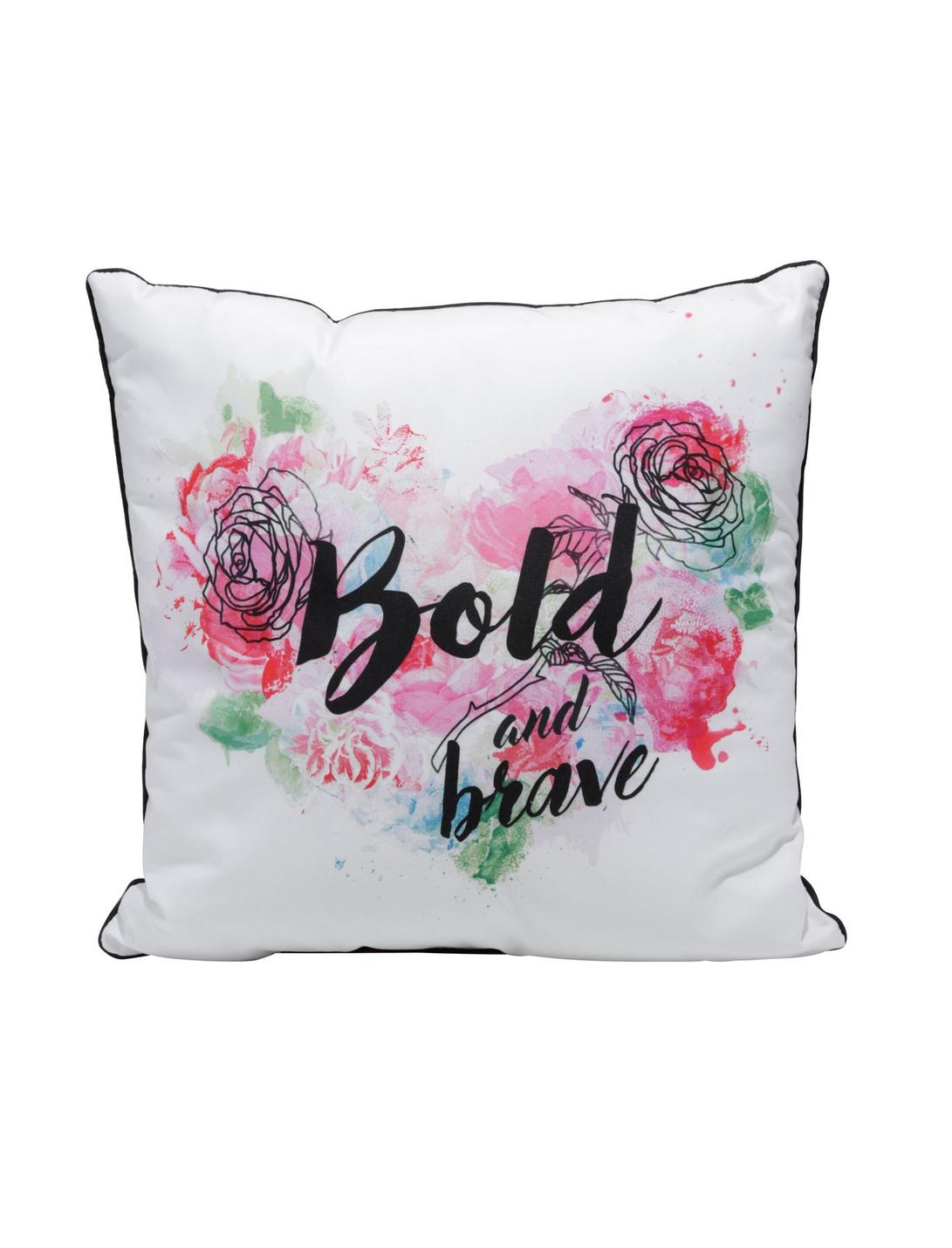 Disney Beauty And The Beast Floral Heart Pillow, , hi-res