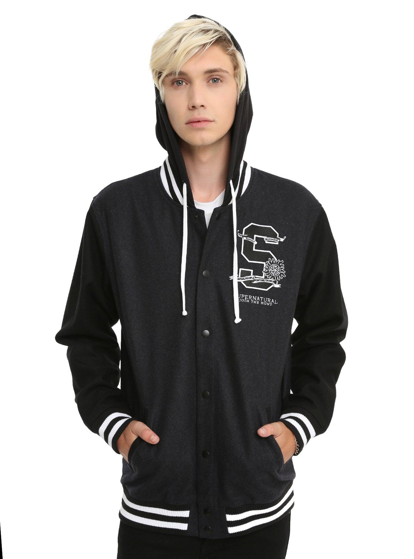 Hot topic letterman on sale jackets