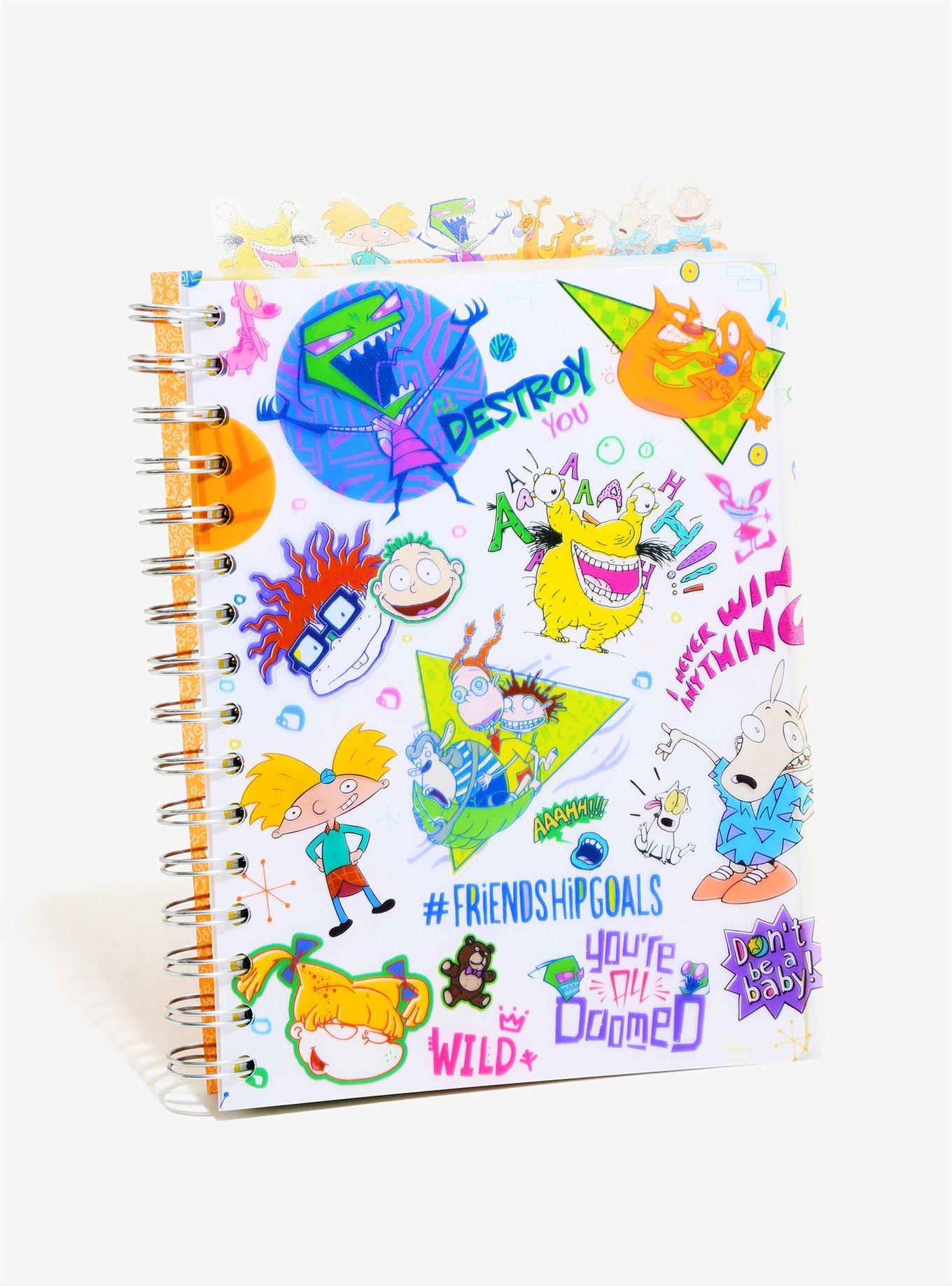 Nickelodeon Spiral Bound Subject Notebook, , hi-res