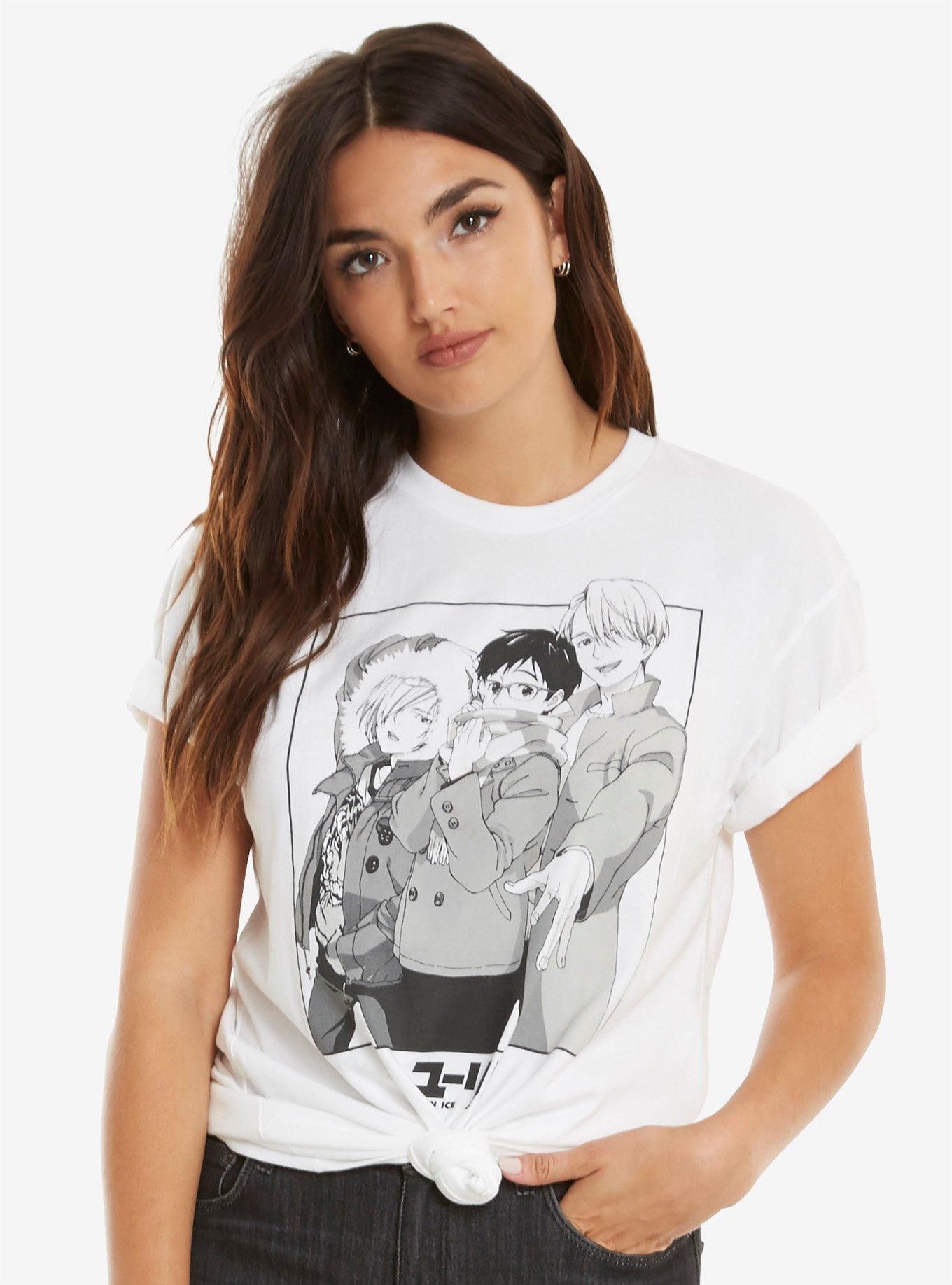 yuri on ice shirt hot topic