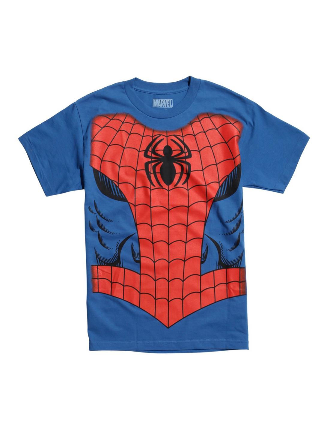 Marvel Spider-Man Cosplay T-Shirt, BLUE, hi-res