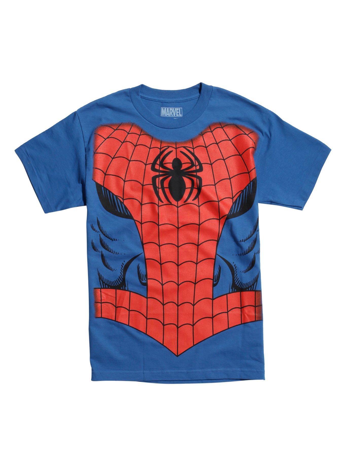 Marvel Spider-Man Cosplay T-Shirt, BLUE, hi-res