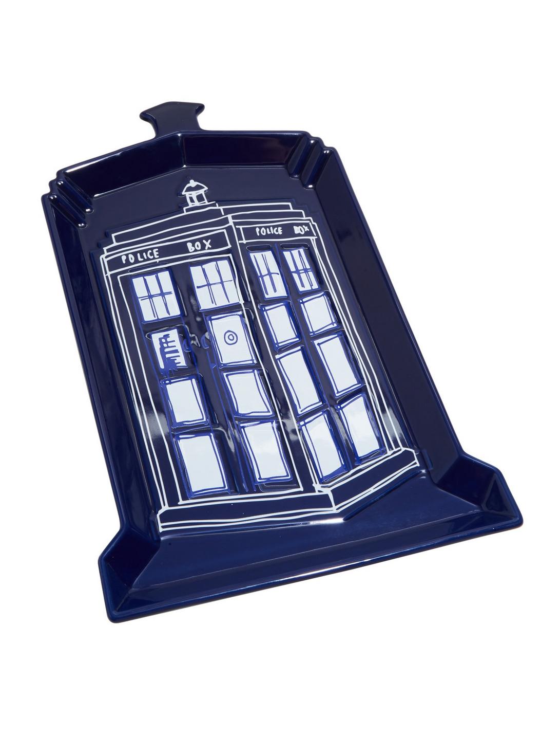 Doctor Who TARDIS Ceramic Serving Platter, , hi-res