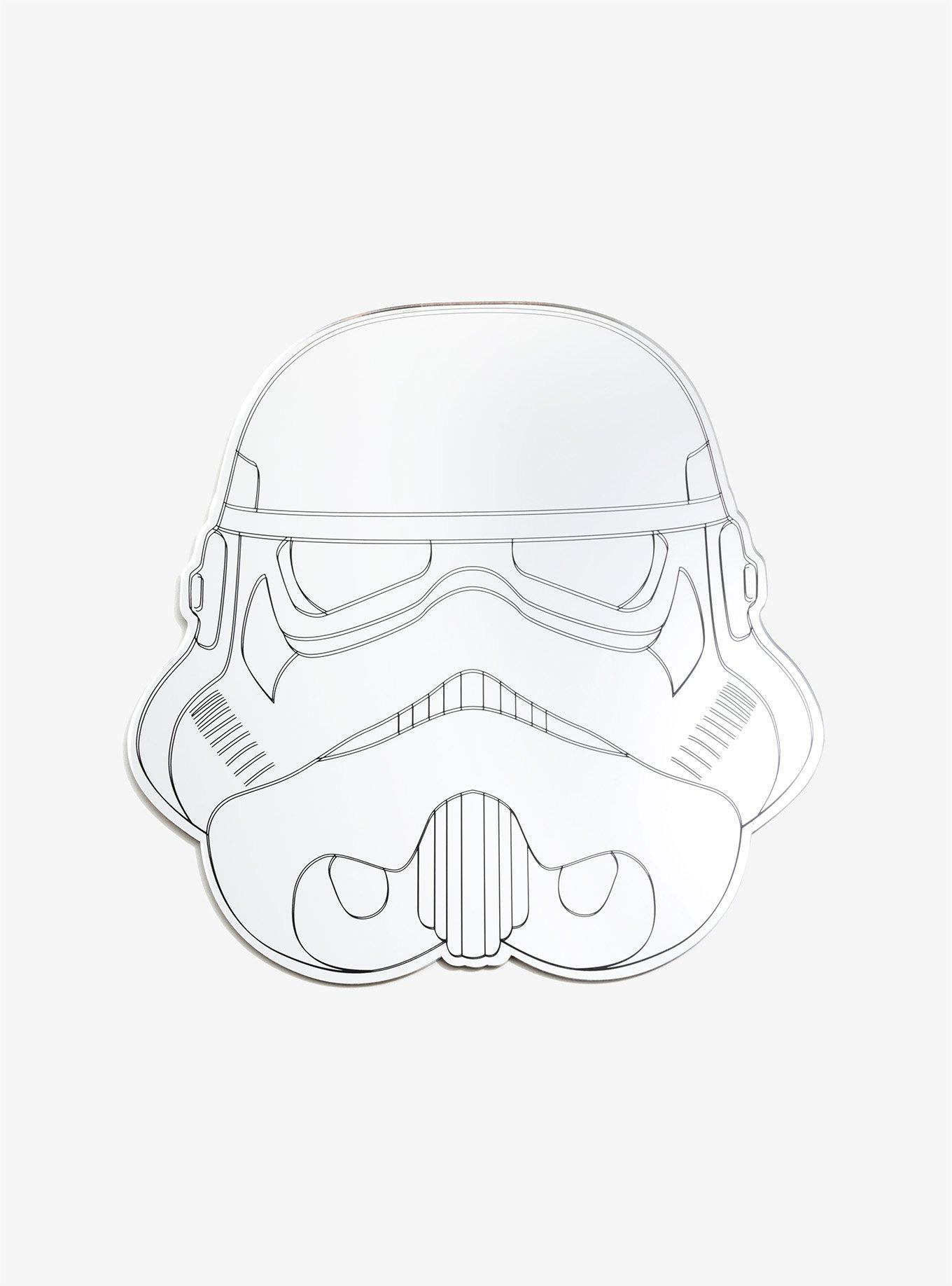 Star Wars Rogue One Imperial Troopers Helmet Mirror 4 Pack, , hi-res