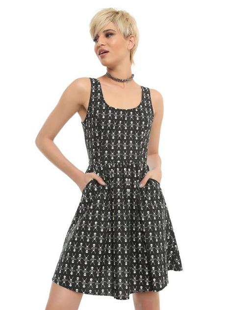 Dancing Skeletons Dress | Hot Topic