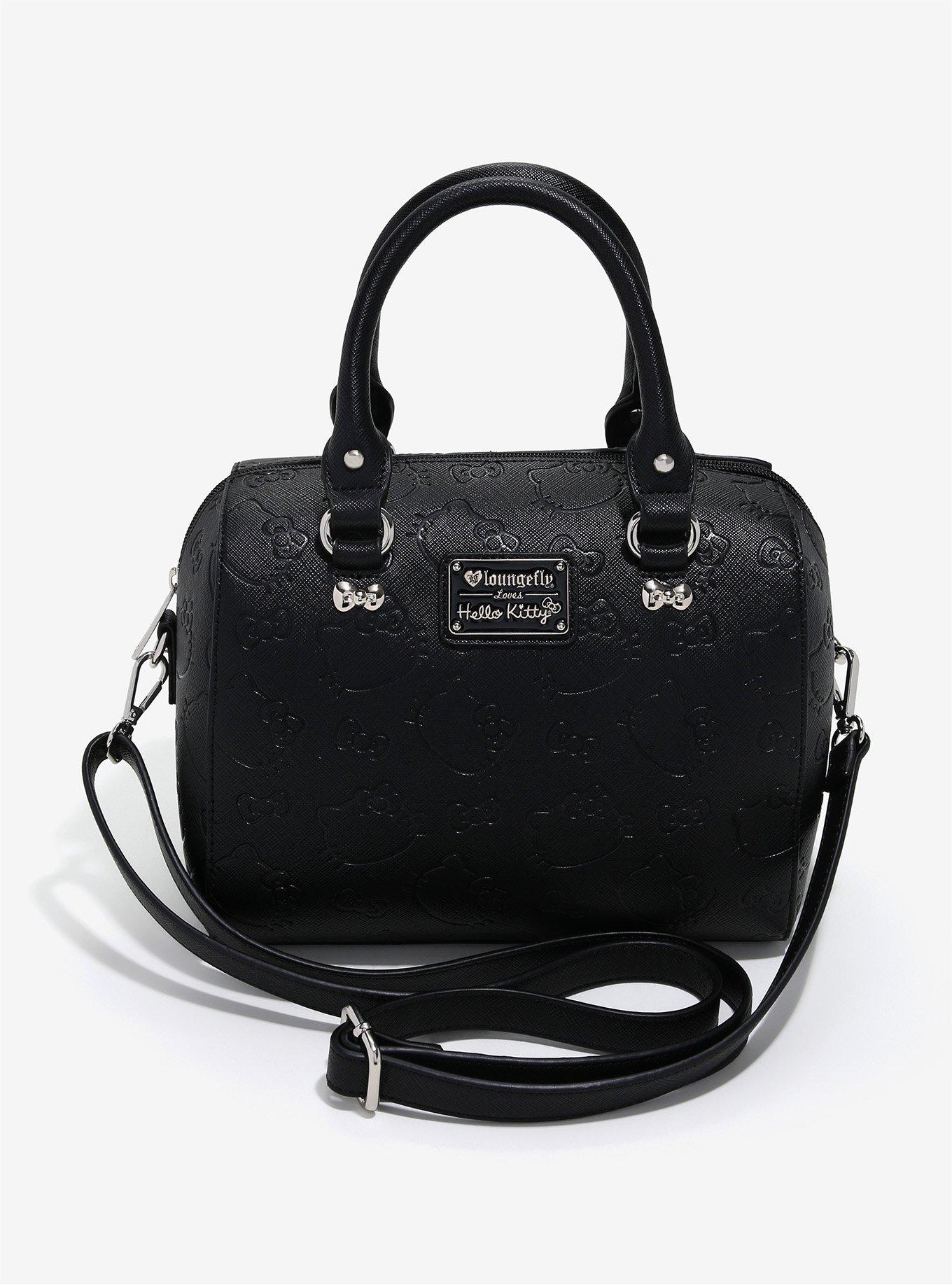 Loungefly Hello Kitty Embossed Barrel Bag