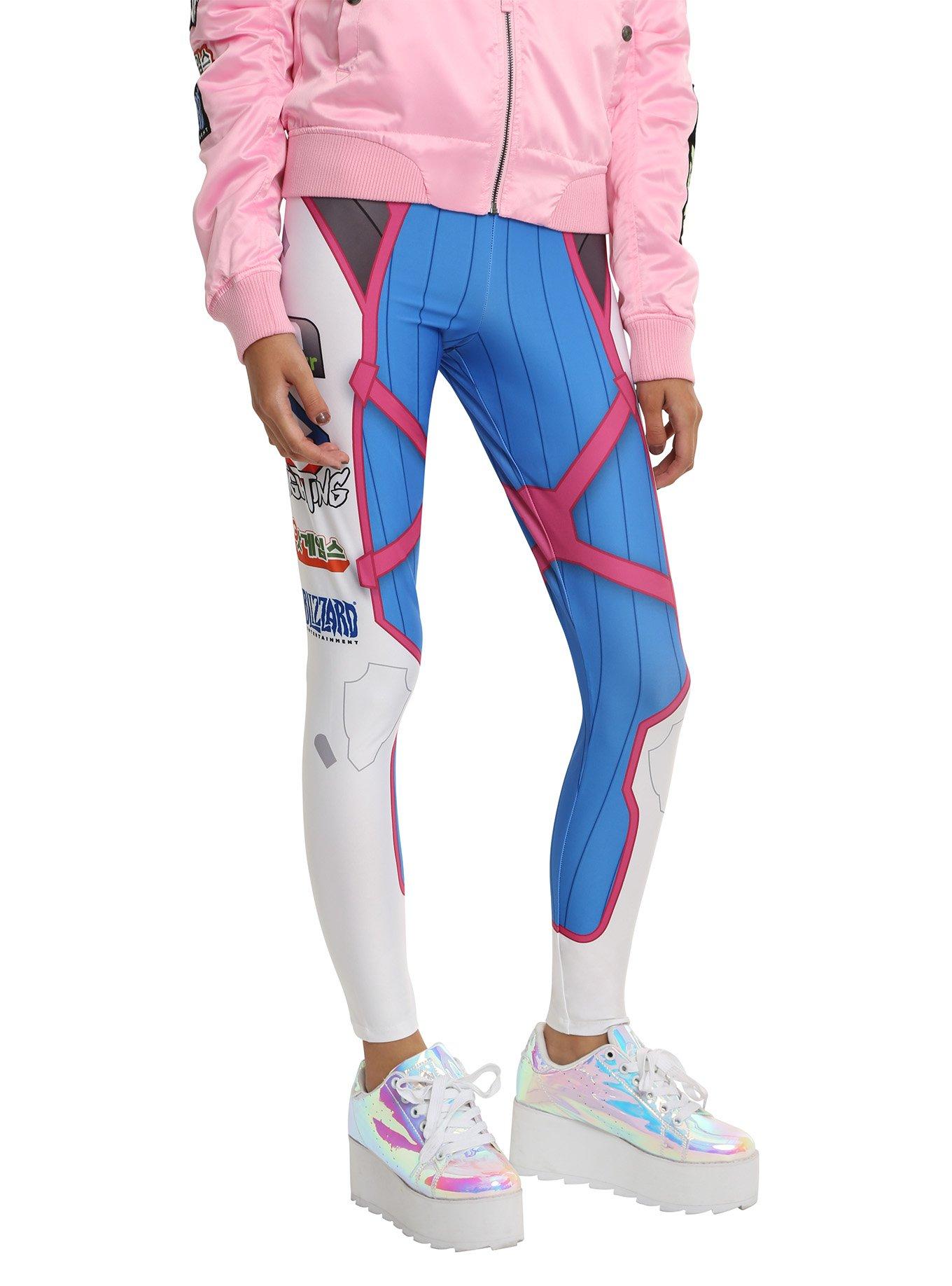 Overwatch D.Va Cosplay Leggings, MULTI, hi-res