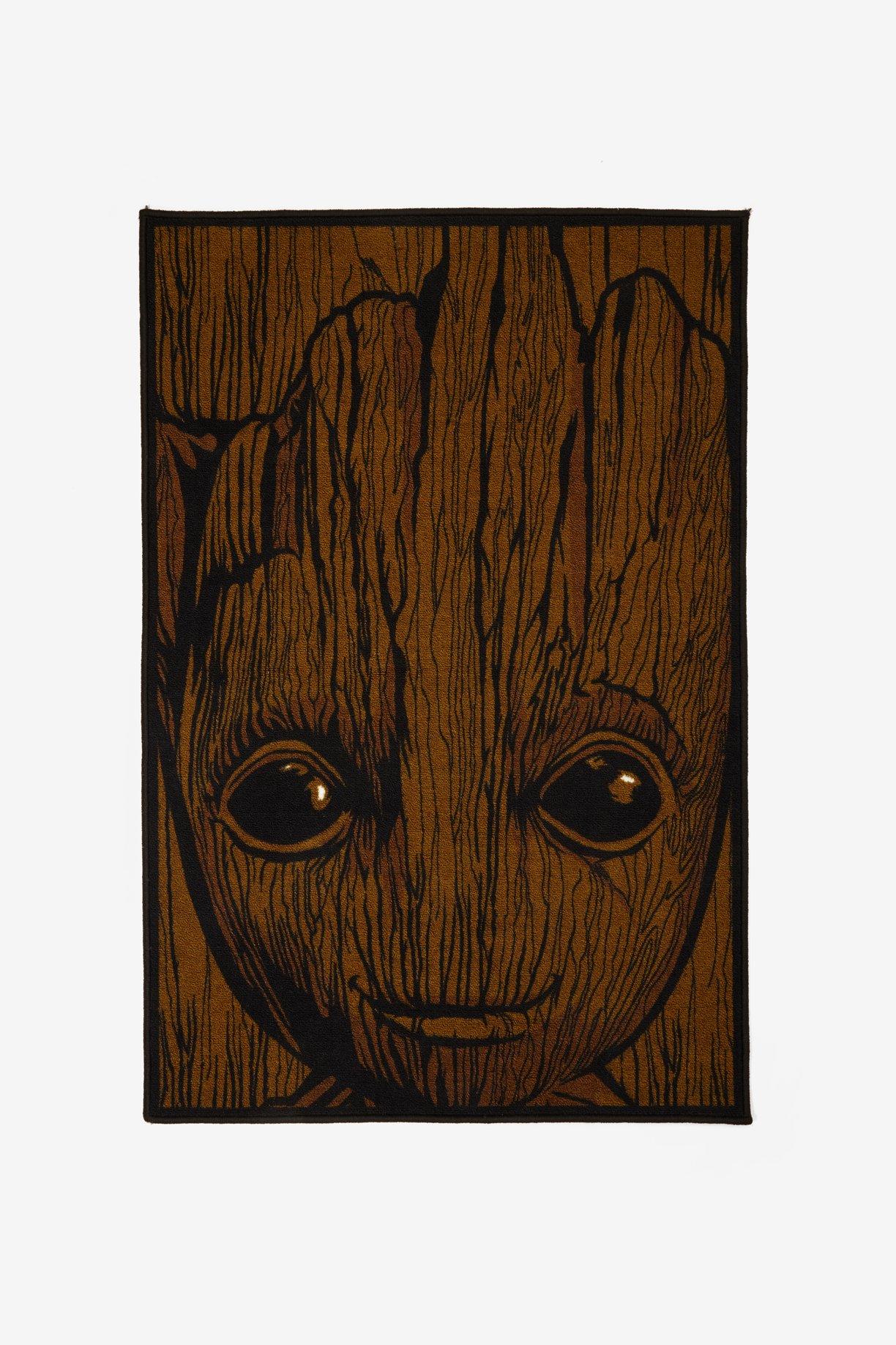Marvel Guardians Of The Galaxy Groot Area Rug | BoxLunch