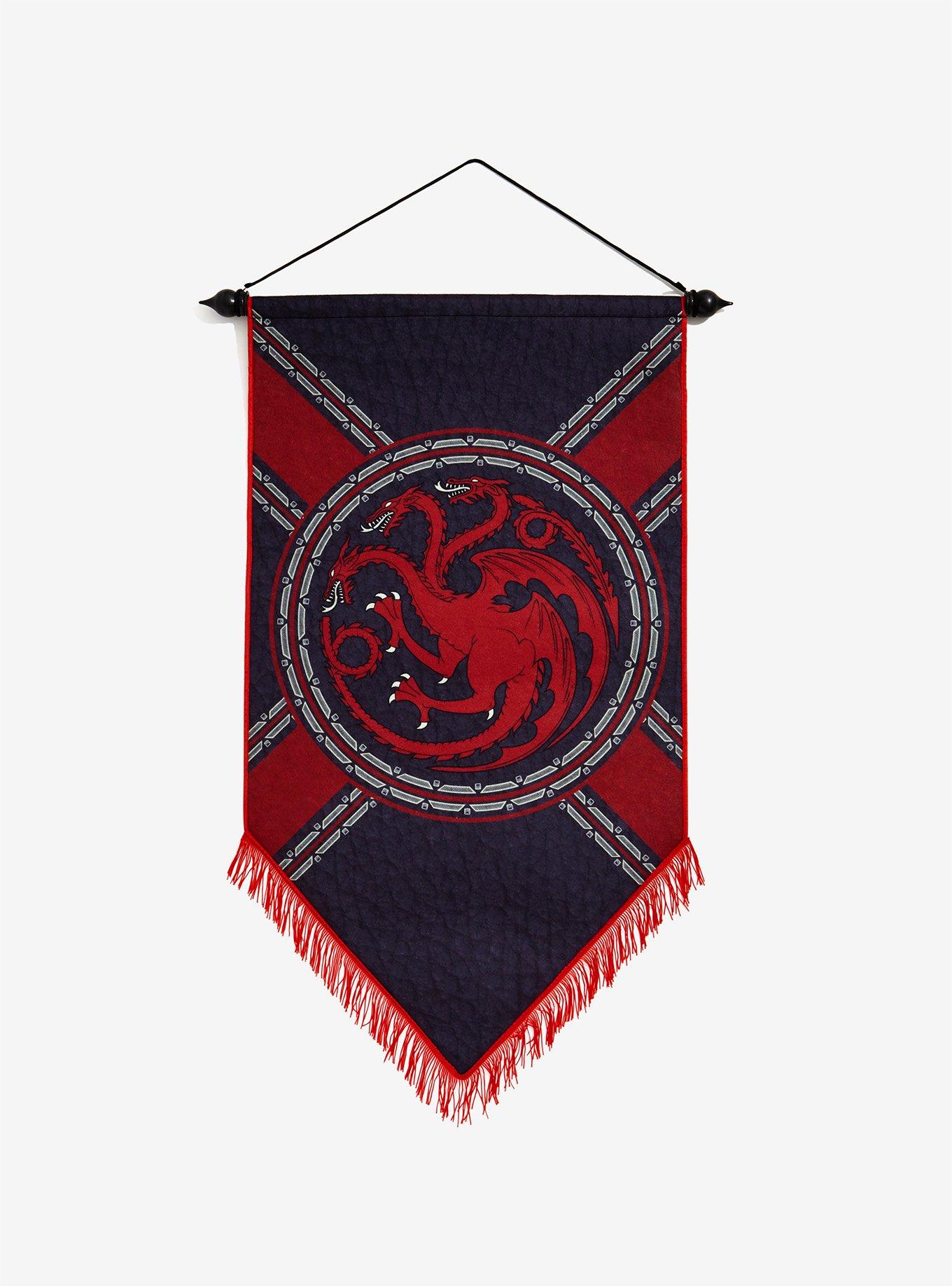 Game Of Thrones House Targaryen Felt Wall Scroll, , hi-res