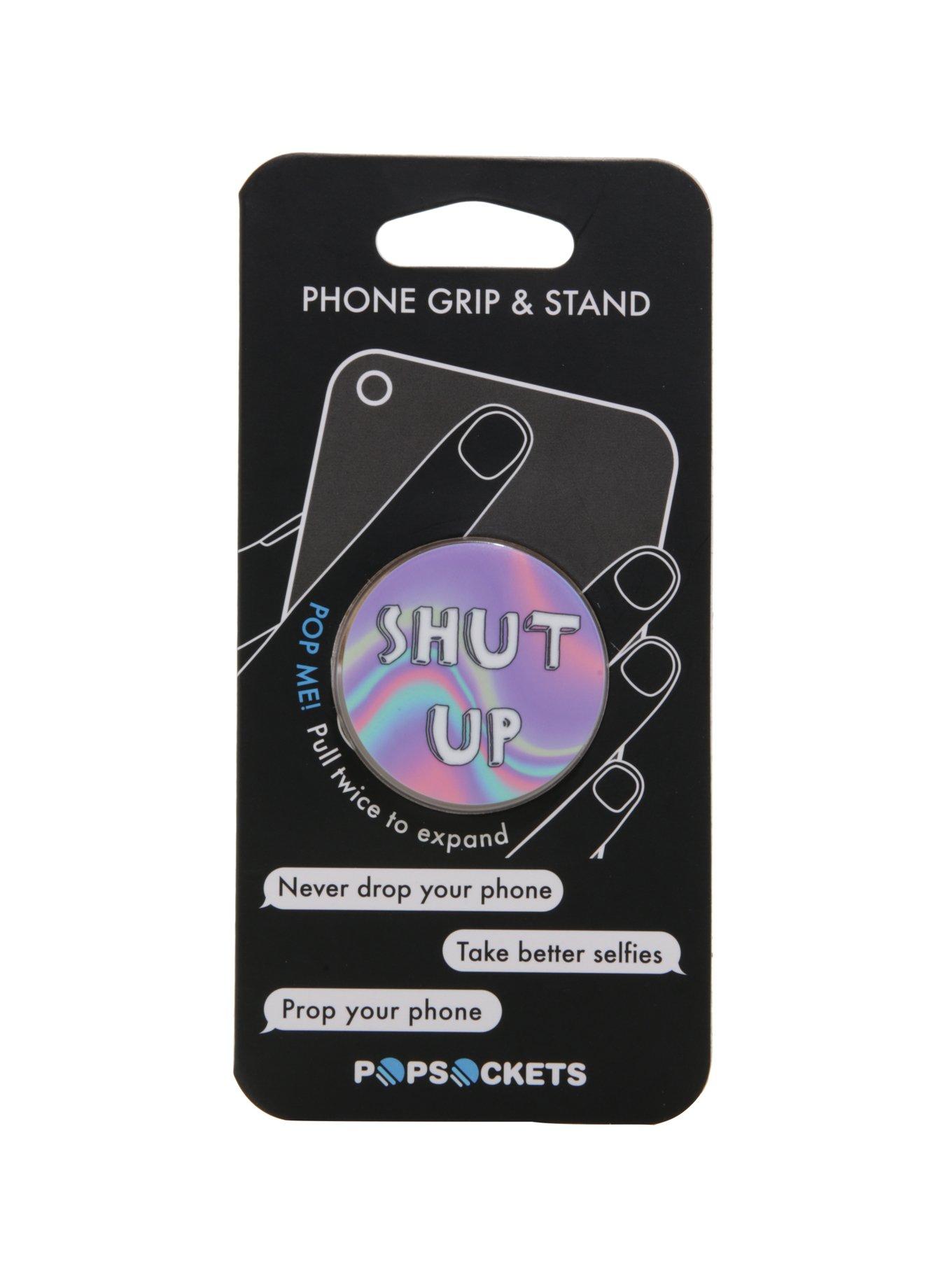 PopSockets Shut Up Phone Grip And Stand, , hi-res