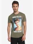 Twin Peaks Laura Palmer T-Shirt - BoxLunch Exclusive, OLIVE, hi-res
