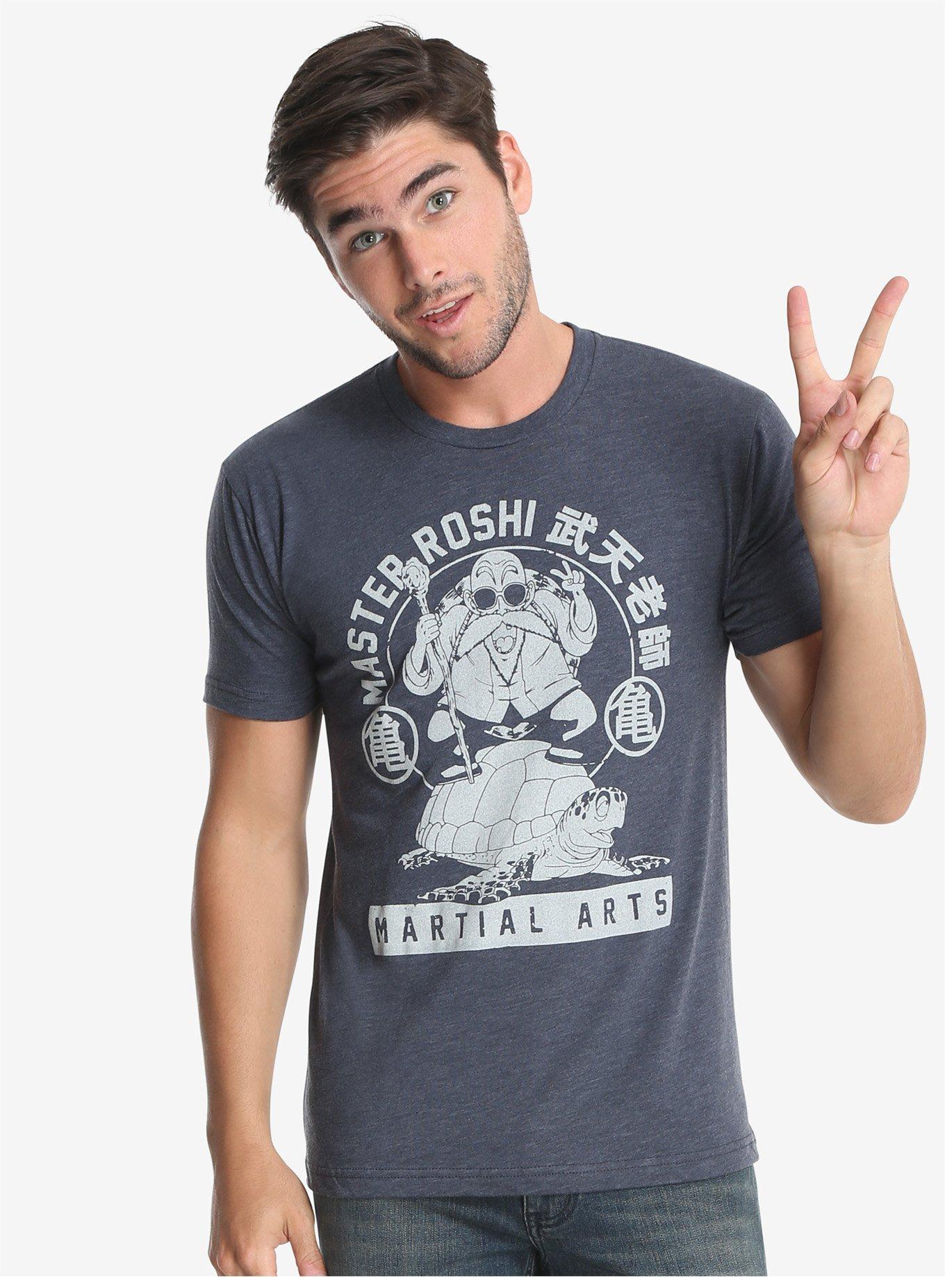 Dragon Ball Z Master Roshi T-Shirt, BLUE, hi-res