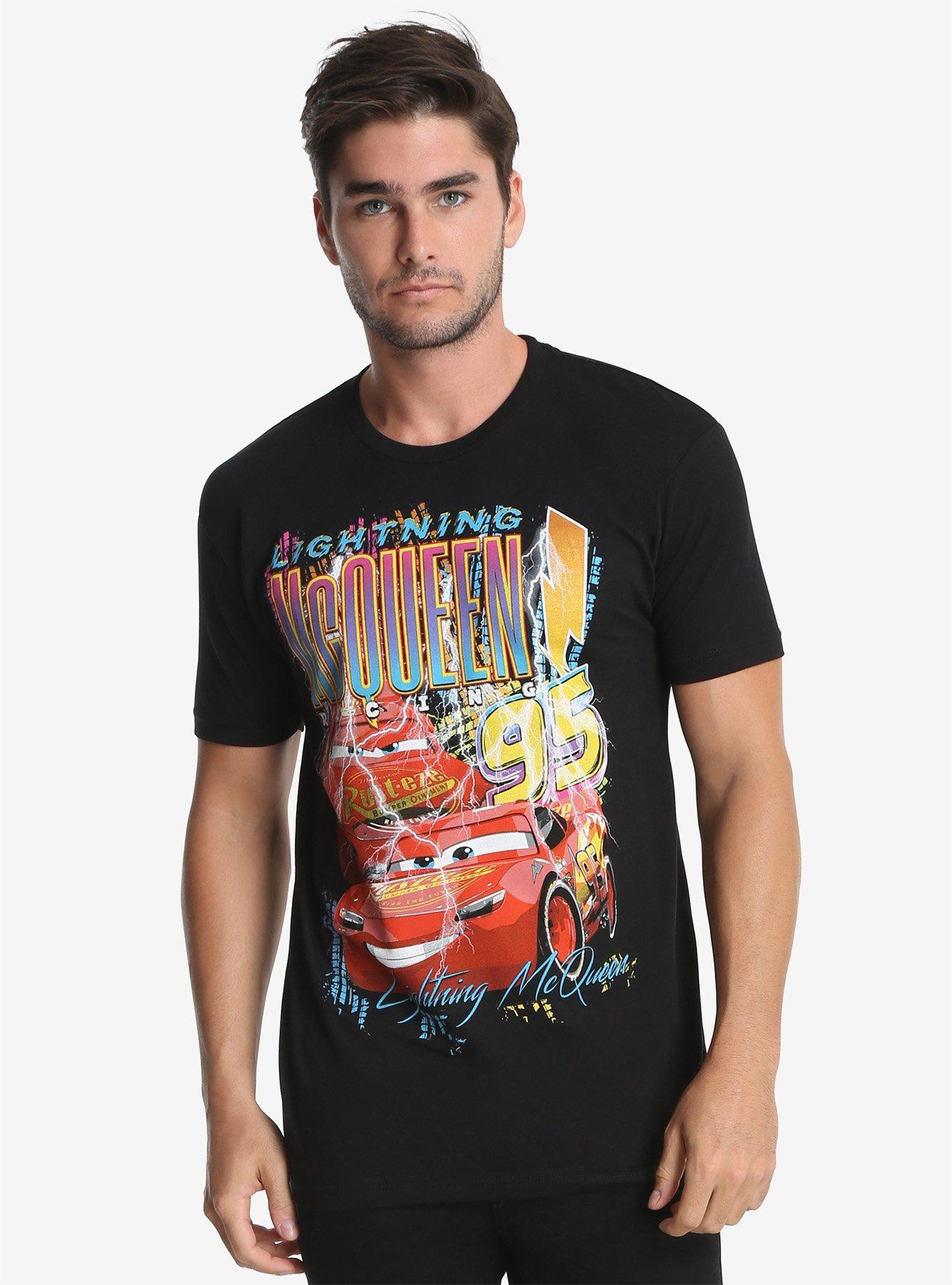 Disney Pixar Cars Lightning McQueen Vintage Graphic Shirt - Bring