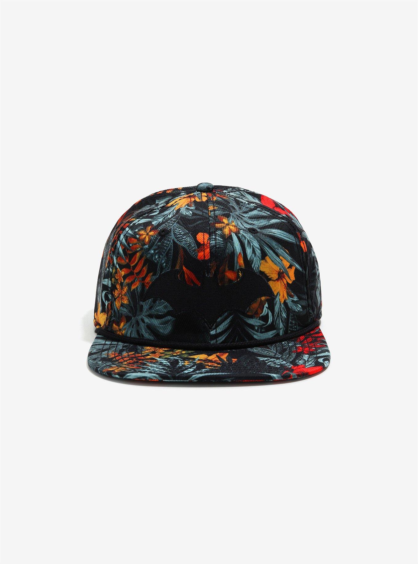 DC Comics Batman Hawaiian Snapback Hat, , hi-res