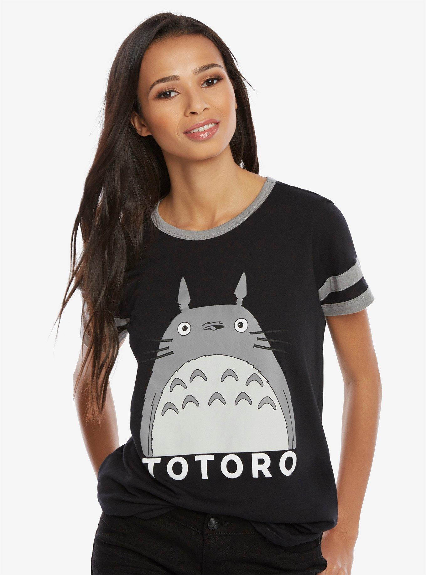 Studio Ghibli My Neighbor Totoro Athletic T-Shirt, BLACK, hi-res