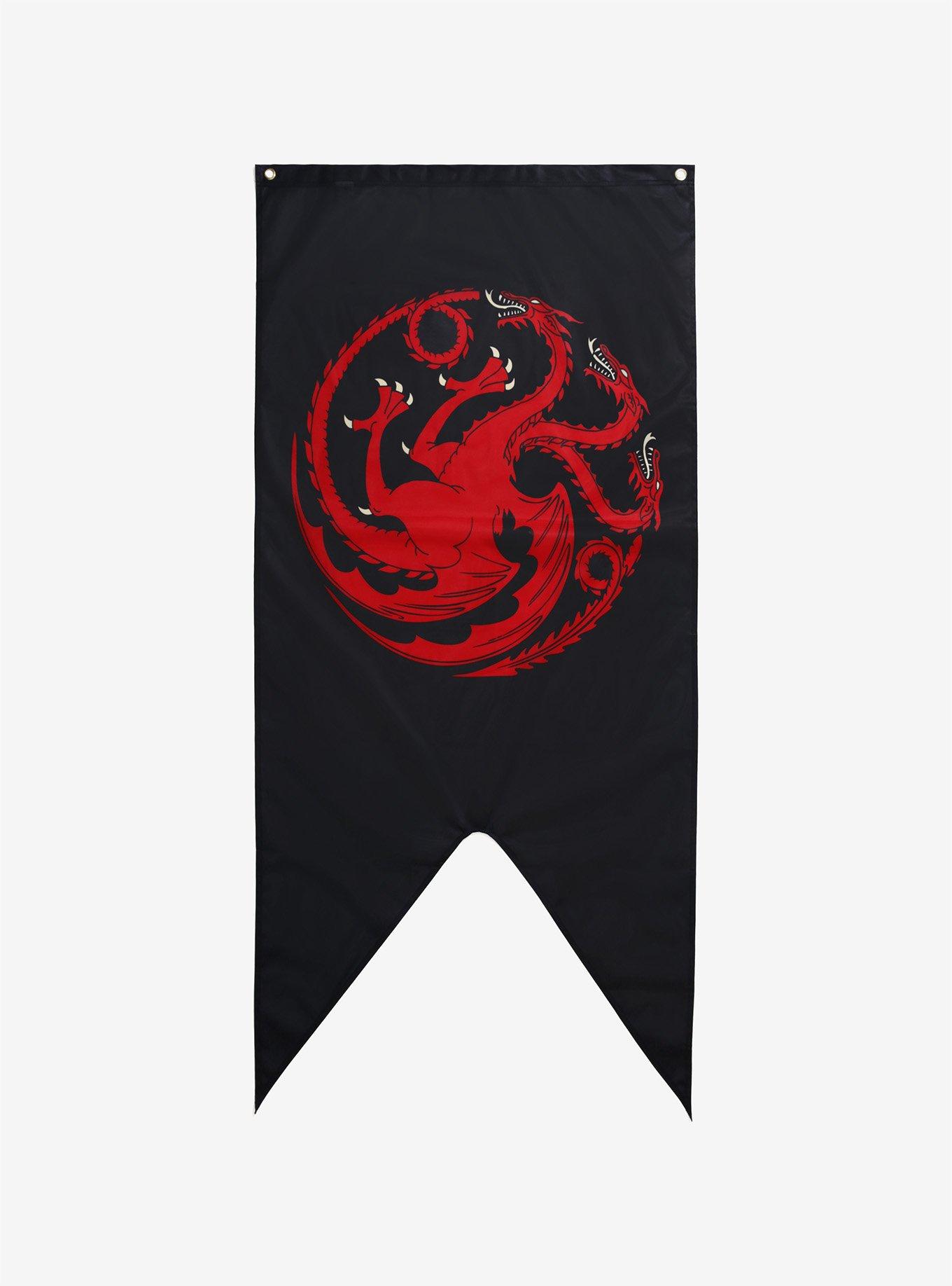 Game Of Thrones Targaryen Outdoor Flag, , hi-res