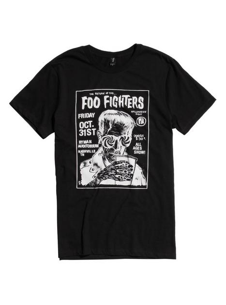 Foo Fighters Halloween Show Poster T-Shirt | Hot Topic