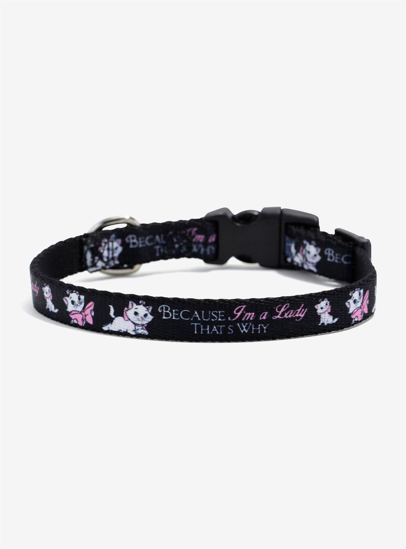 Disney The Aristocats Marie Cat Collar, BLACK, hi-res