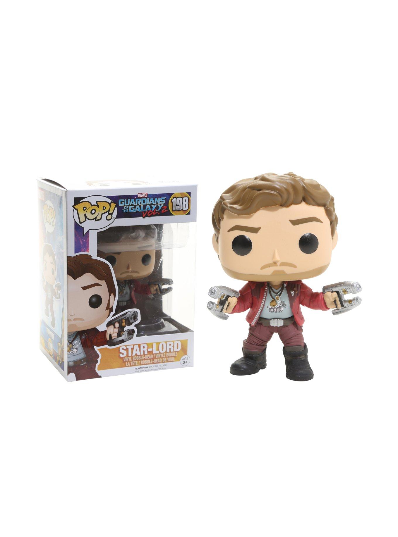 Funko Marvel Guardians Of The Galaxy Vol. 2 Pop! Star-Lord Vinyl Bobble-Head, , hi-res