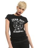 Joan Jett And The Blackhearts Pussy Kat Girls T-Shirt, BLACK, hi-res