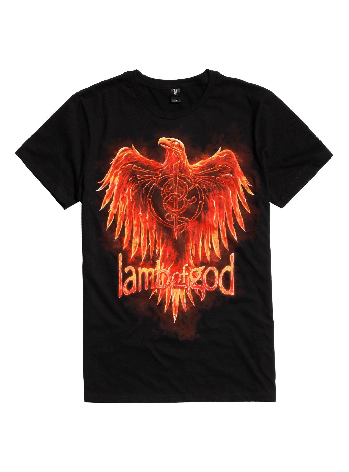 Lamb Of God Wrath Phoenix T-Shirt | Hot Topic
