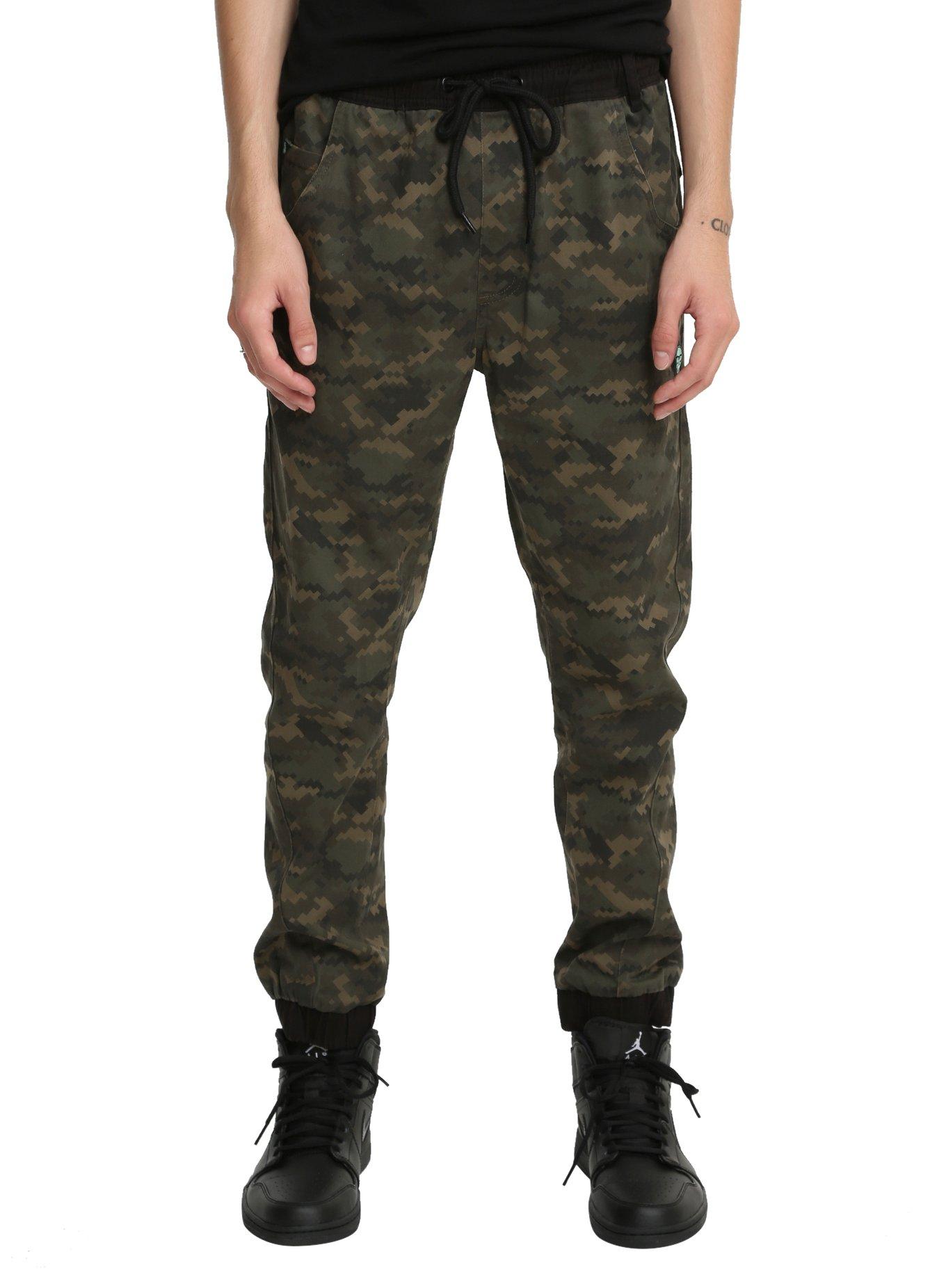 Jinx Camo Jogger Pants Hot Topic