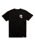 Jinx 8-Bit Skull Premium T-Shirt, BLACK, hi-res