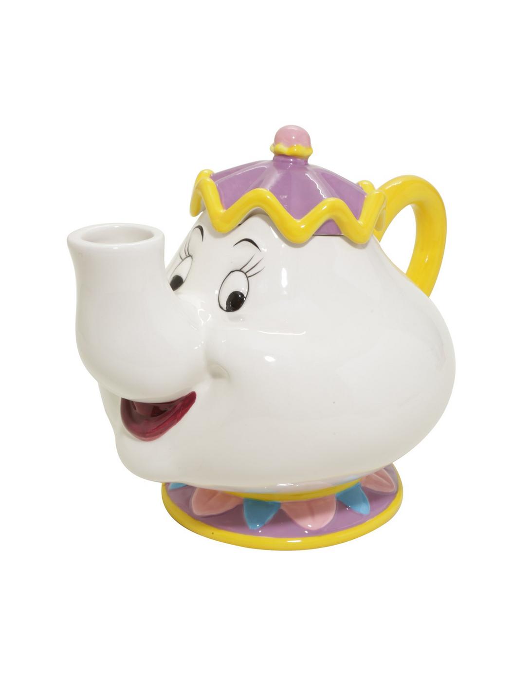 Disney Beauty And The Beast Mrs. Potts Ceramic Teapot, , hi-res